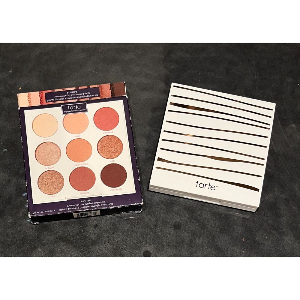 Tarte Limited Edition Sunrise Amazonian Clay Eyeshadow Palette NEW IN BOX